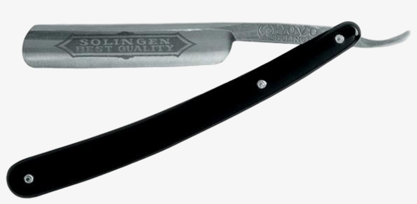 Dobo Classic Straight Razor Black Handle - Dovo Solingen 5 8, transparent png #955742