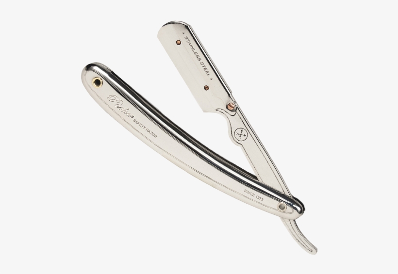 Parker Stainless Steel Handle Clip Type Barber / Straight - Parker Straight Razor, transparent png #955859