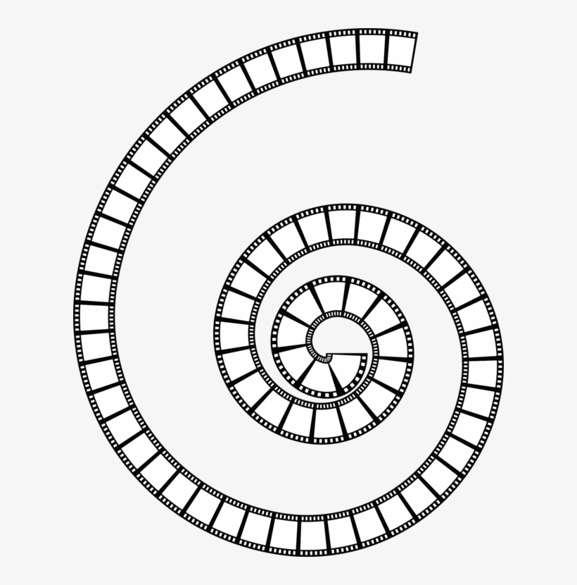 Film Strip Clipart - Film Strip Circle Png, transparent png #955875