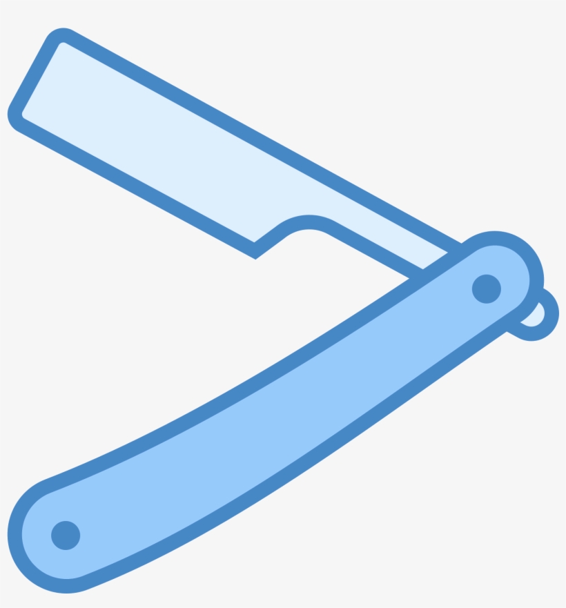Prosta Brzytwa Icon - Straight Razor, transparent png #956248