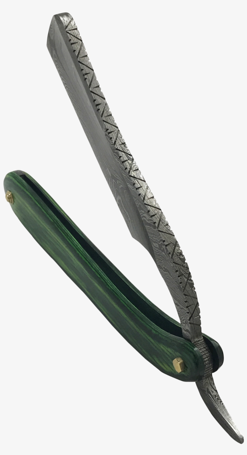 Pakkawood Straight Razor For The Globally Minded, transparent png #956365