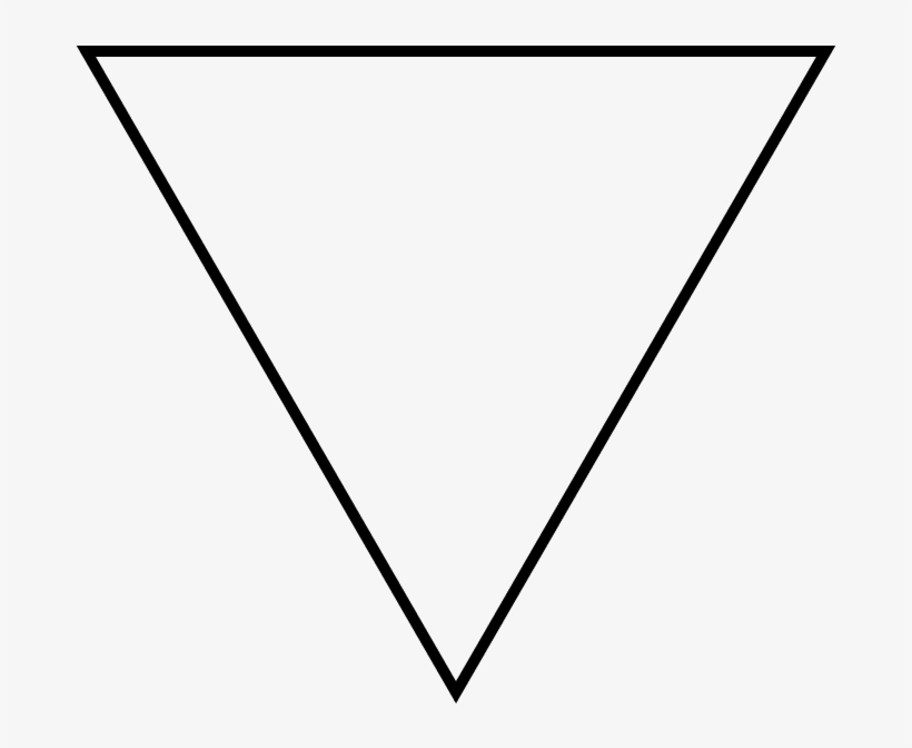 upside down triangle body