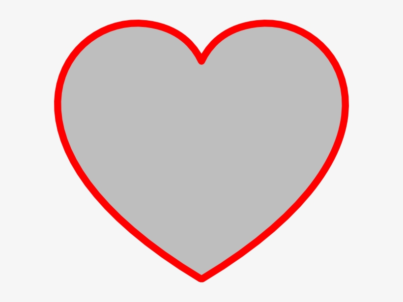 Heart Shape Clipart - Heart Outline Shape, transparent png #956929