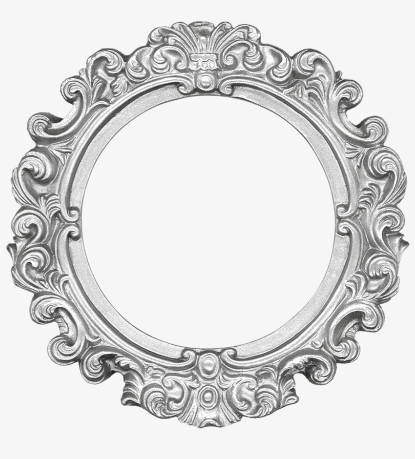 Vintage Round Frame Png Download - Round Gold Frame Png, transparent png #957032