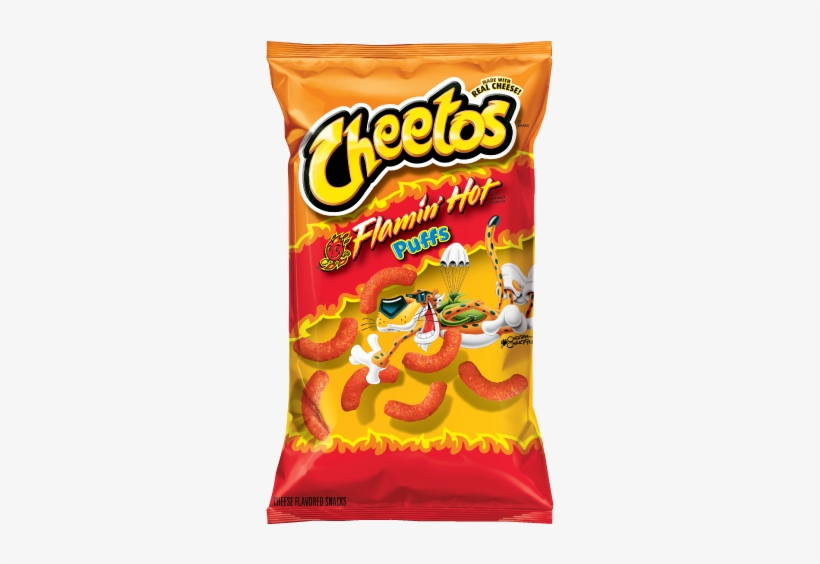 Cheetos Puffs Flamin Hot, transparent png #957287