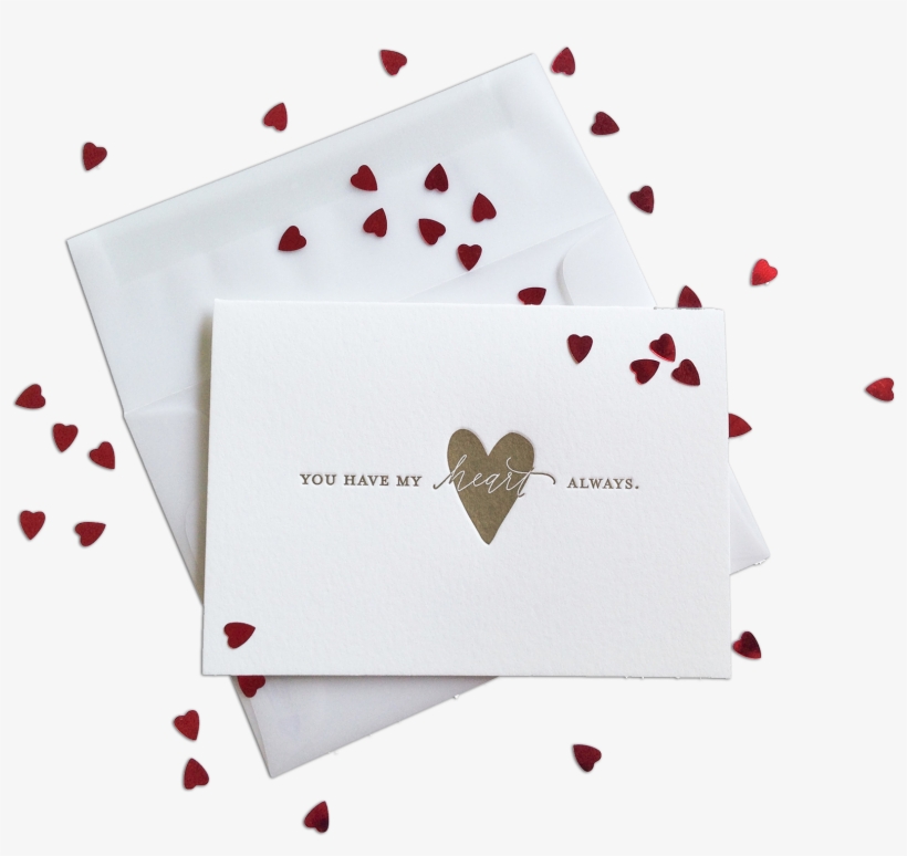 Confetti Have My Heart Splash - Heart, transparent png #957483