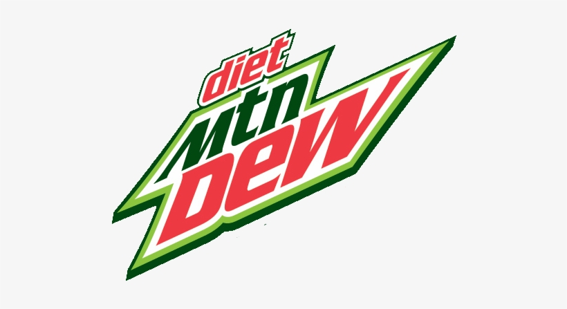Glacier Freeze - Diet Mountain Dew Logo, transparent png #957531