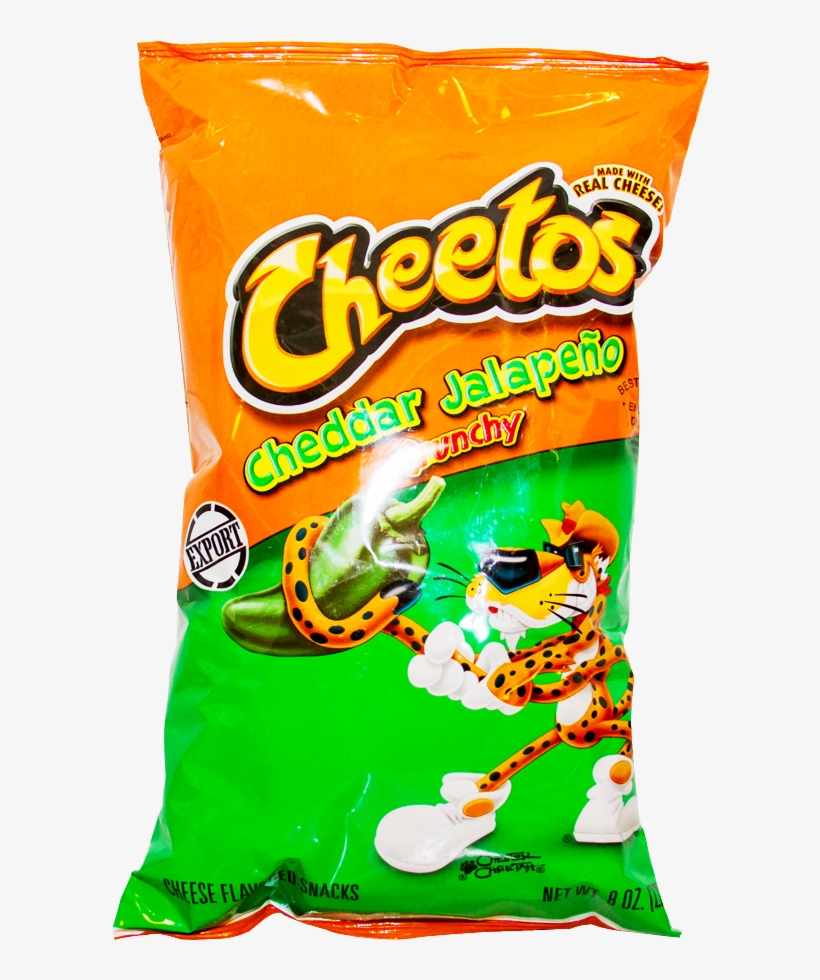 Alfatah Cheetos Chips Cheddar Jalapeno Crunchy Png - Cheetos Crunchy Cheese Flavored Snacks - 1.25 Oz Bag, transparent png #957582