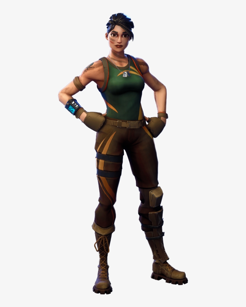 Fortnite Jungle Scout Png Image - Ghoul Trooper Fortnite Png, transparent png #957690