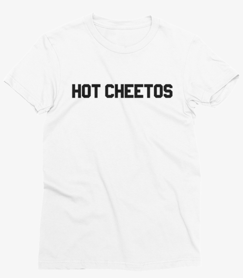 "hot Cheetos" Women's Short Sleeve T-shirt Mizaru Dsigns - Active Shirt, transparent png #957806