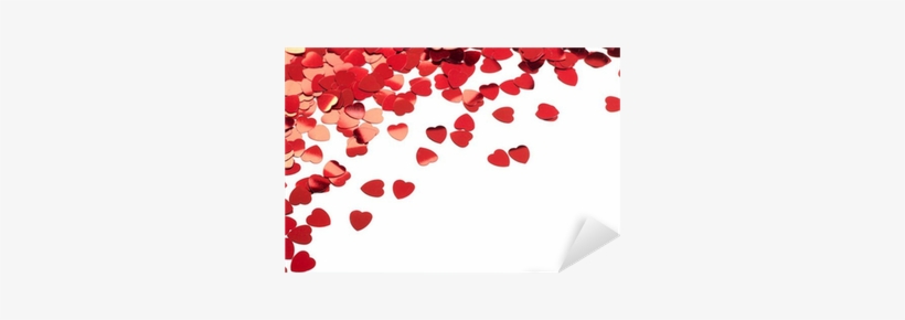 Red Heart Confetti, transparent png #957854