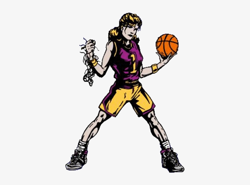 Girls Basketball High School Clipart - Girls Basketball Gif, transparent png #958403