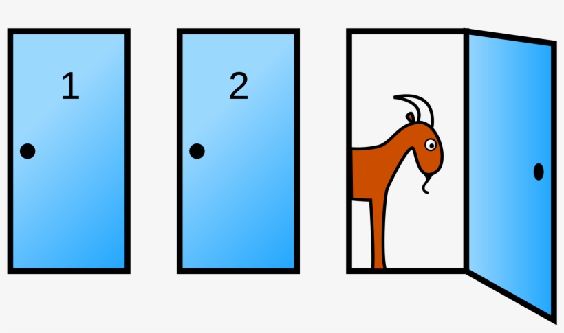 Monty Open Door - Monty Hall Problem, transparent png #958428