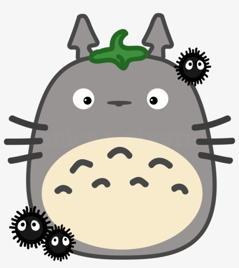Clip Library Download Design By Viciouscherry On Deviantart - Totoro Png Clipart, transparent png #958696