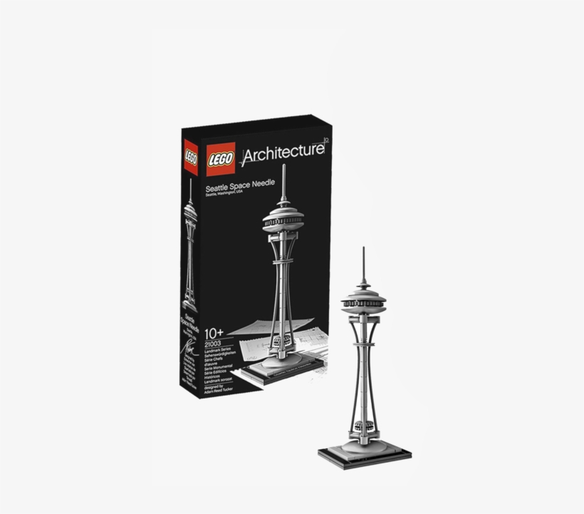 Seattle Space Needle - Lego Architecture John Hancock Center 21001, transparent png #958845