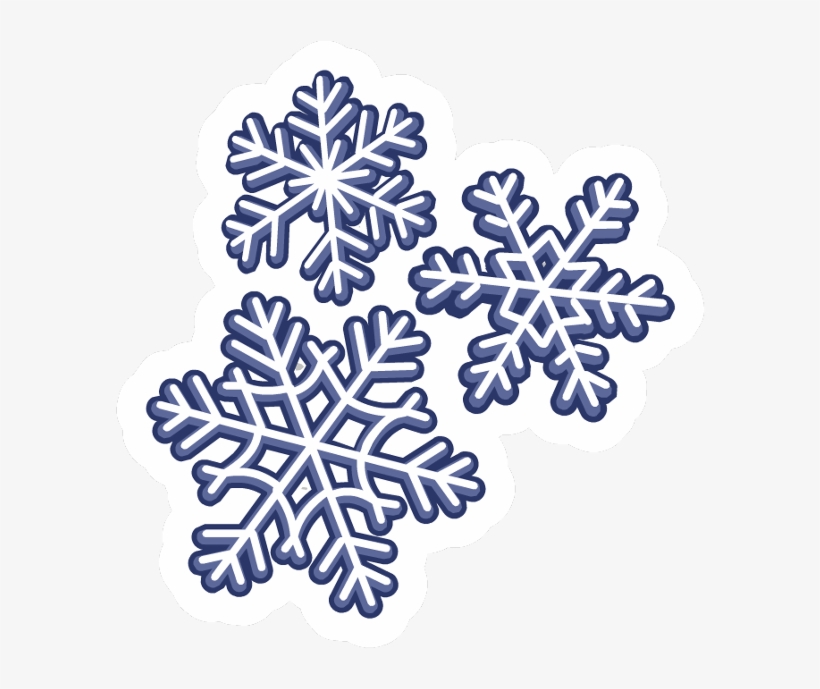 Sparkly Snowflake Clipart - Copos De Nieve Png, transparent png #958988