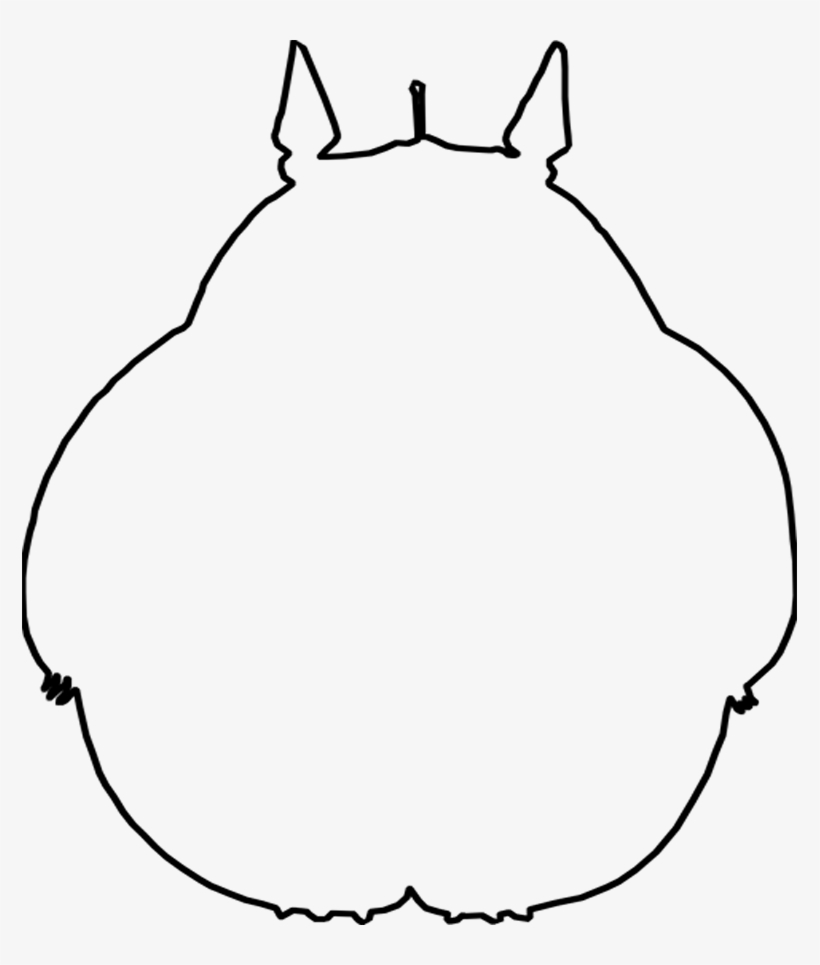 Ablackstroke-totoro - Design, transparent png #959038