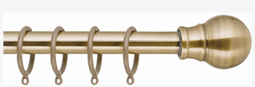 Extendable Metal Ball Curtain Pole Set, transparent png #959174