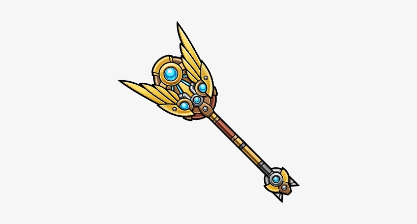 Gear Retro Futuristic Staff Render - Steampunk, transparent png #959178