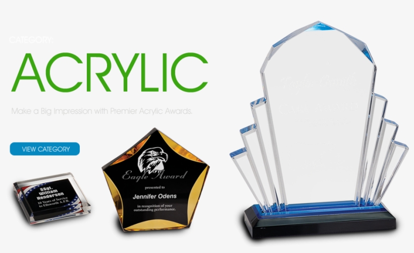 Gold Luminary Black Star Acrylic Awards, transparent png #959615