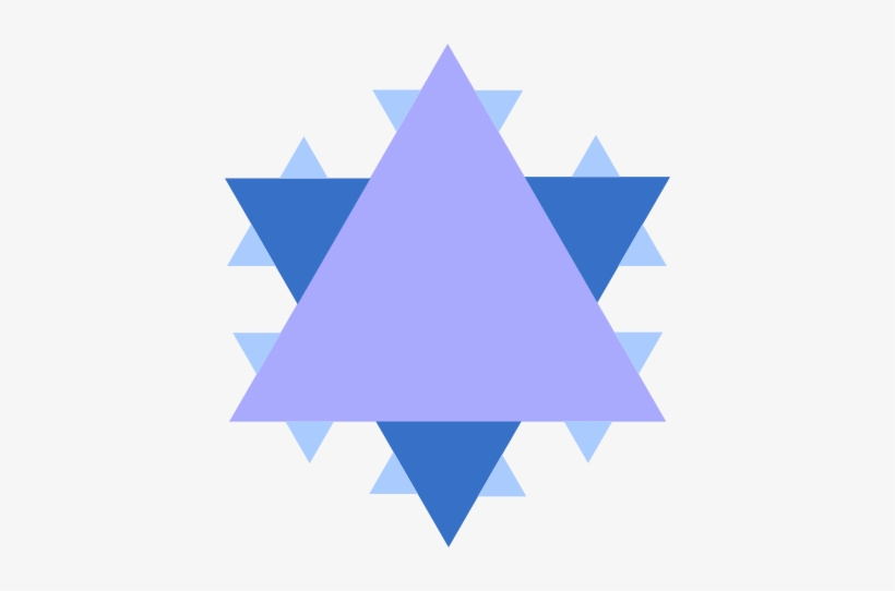 Koch3 - Copo De Nieve Con Triangulos, transparent png #959715
