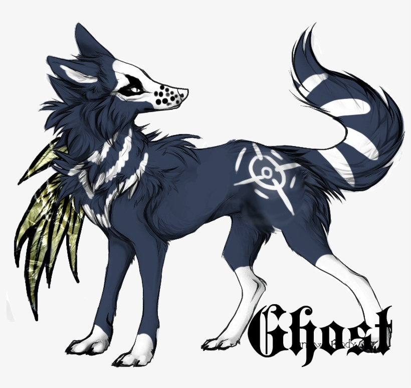 Animated Wolf Adoptable By Adoptrixen-d7crxqi - Good Charlotte I Just Wanna Live 2004 Uk Cd Single, transparent png #959762