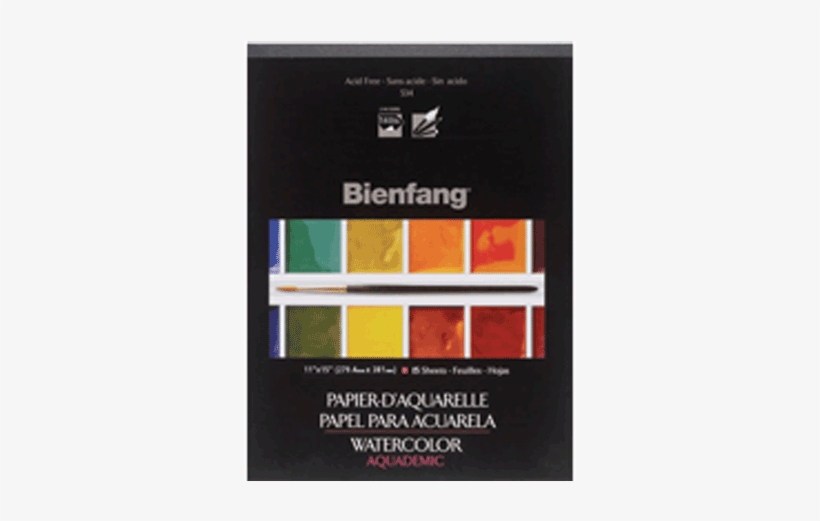 Speedball Paper Watercolor 11x15 140lb 15shts - Bienfang Watercolor Paper, transparent png #959960