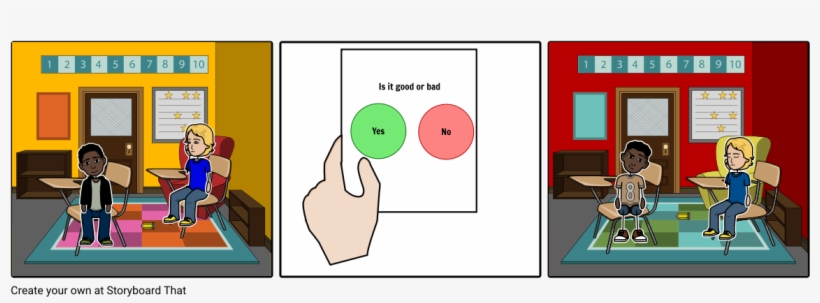 Good Or Bad - Cartoon, transparent png #9500126