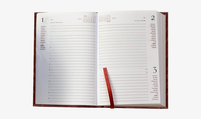 Daily Planner Design - Book, transparent png #9500748
