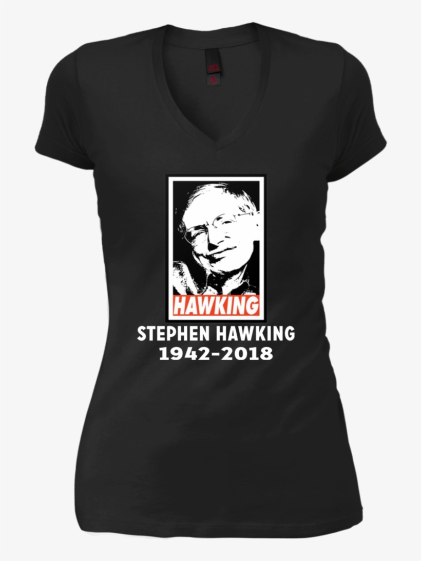 Stephen Hawking Theoretical Physicist 1942 2018 T Shirt - Shirt, transparent png #9501080