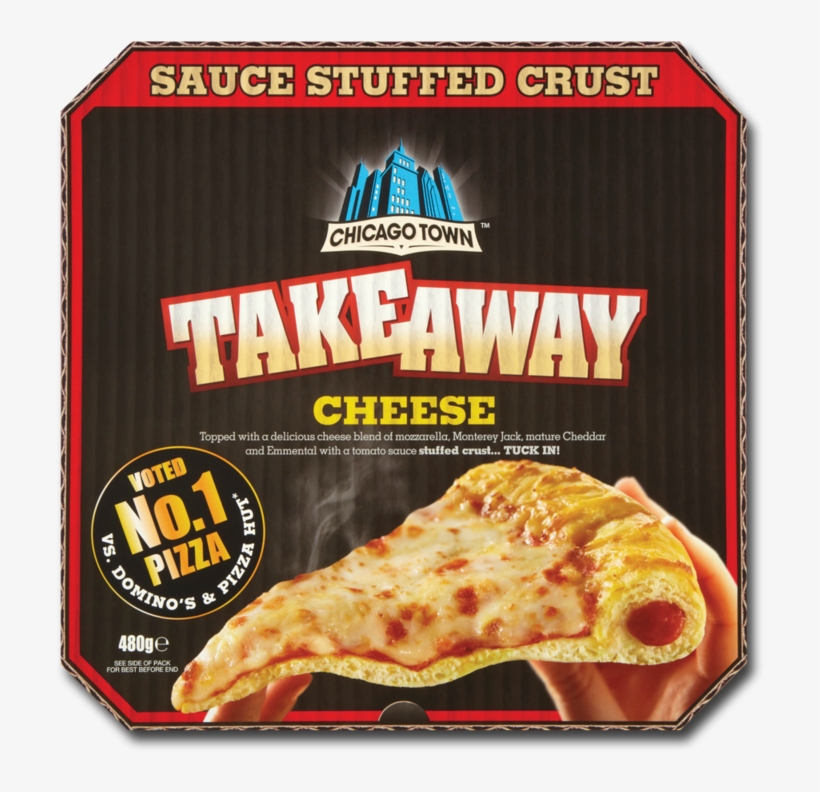 Chicago Town Takeaway Cheese Pizza 480g, transparent png #9501201