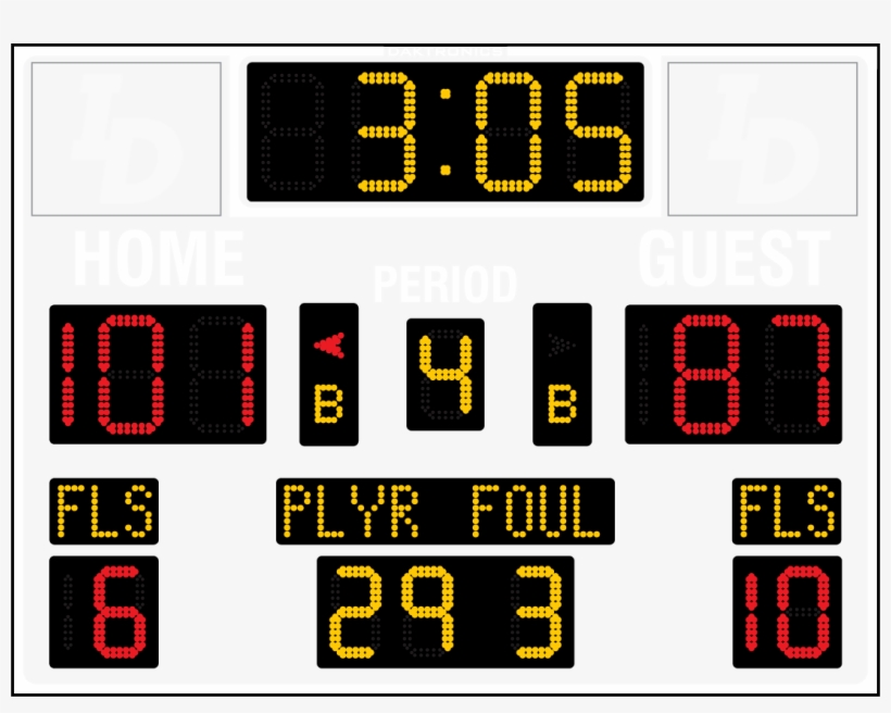 Specifications - Scoreboard, transparent png #9501356