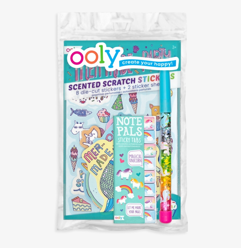 Unicorn And Mermaid Happy Pack - Party, transparent png #9501548