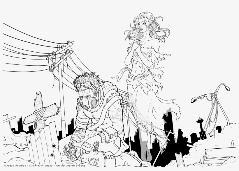 Download Princessnomy Images Apocalypse Ghost Hd Wallpaper And - Draw With Jazza Coloring Pages - Free ...