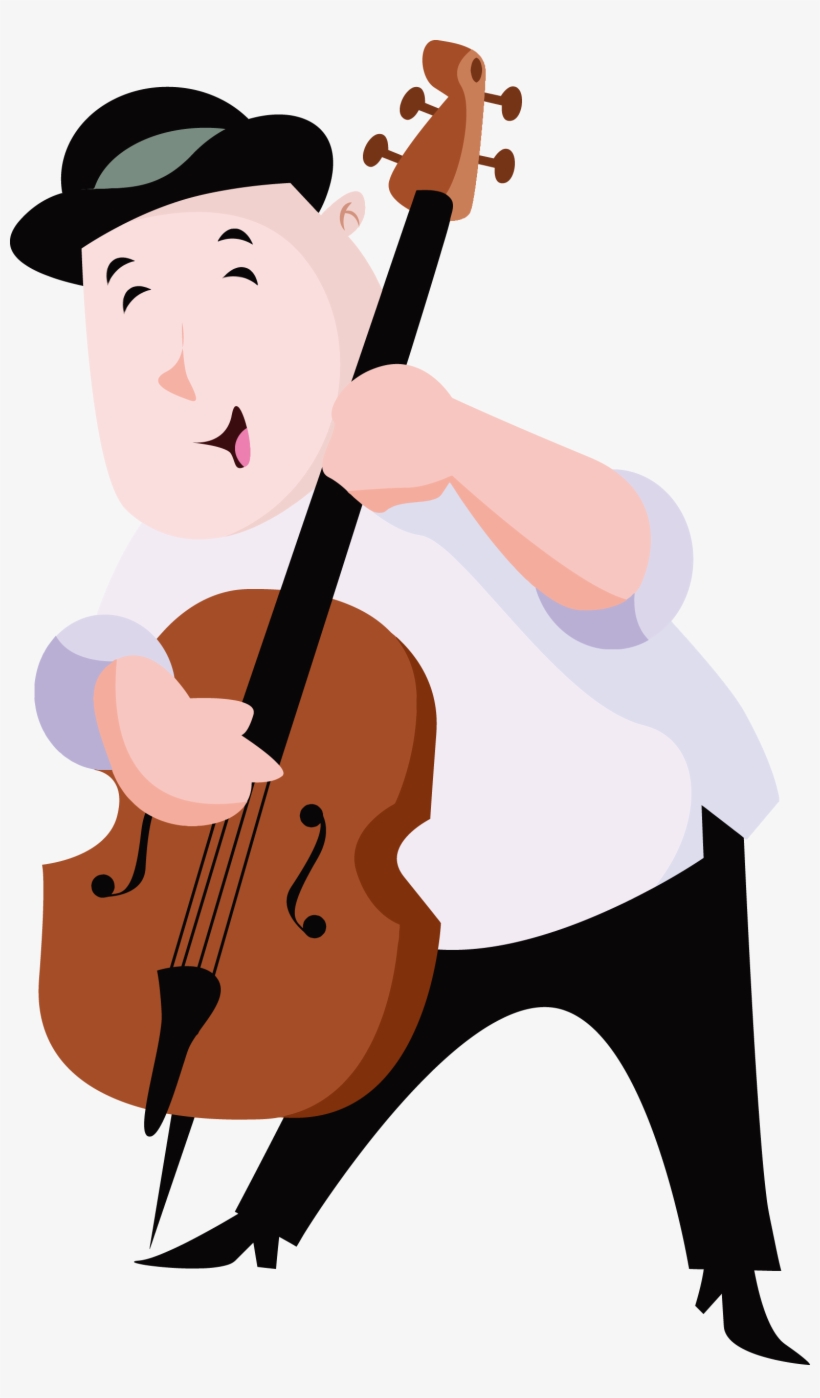 Picture Library Stock Cello Clipart Chinese American - Músico Png, transparent png #9501945