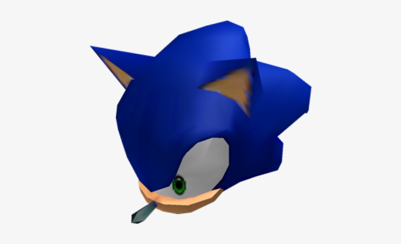 Sonic The Hedgehog Clipart Sonic Head - Sonic Roblox, transparent png #9501947