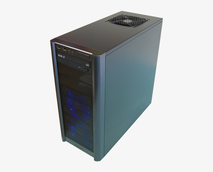 Salvo Desktop Gaming Computer - Computer Case, transparent png #9502174