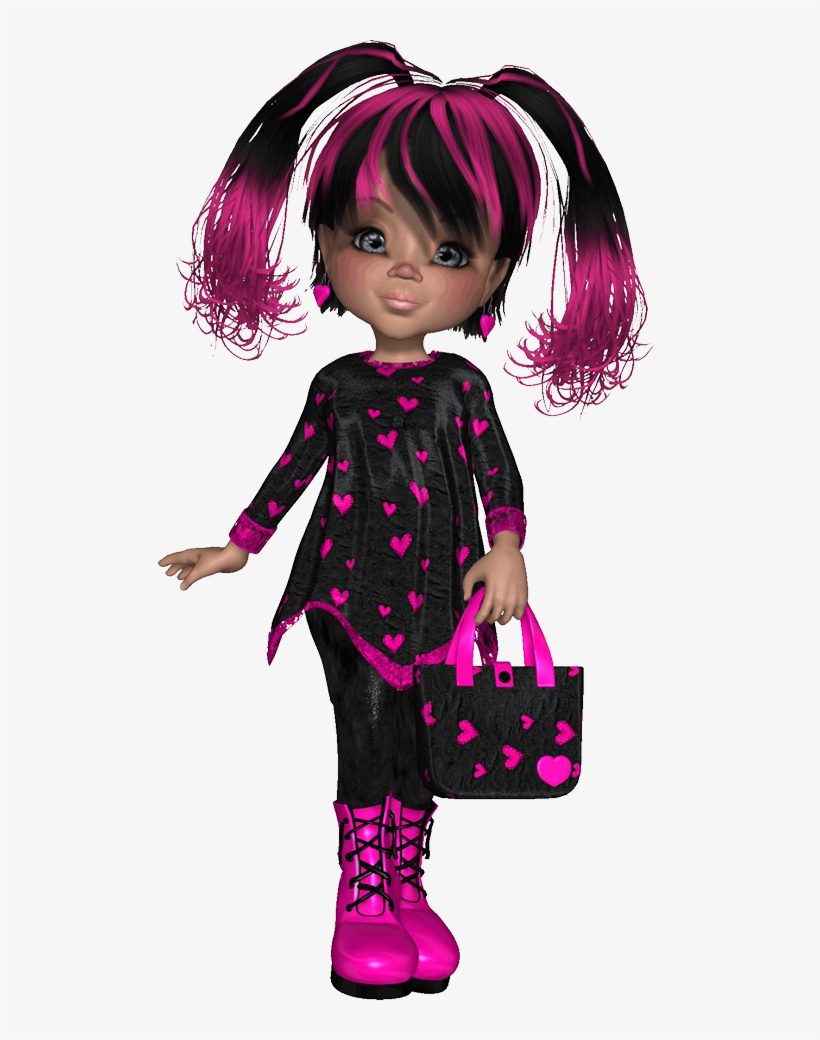 Doll Painting, Art Dolls, Faeries, Quis, Crayon, Bellisima, - Doll, transparent png #9502586