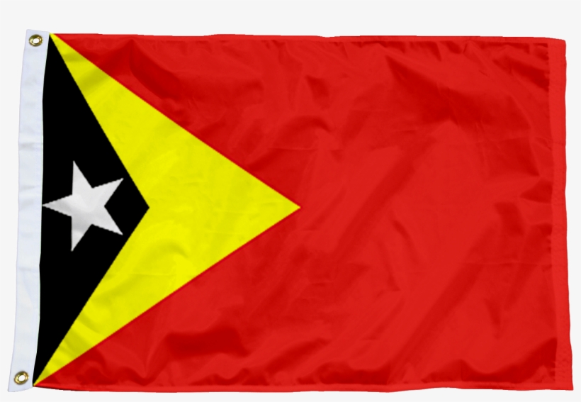 East Timor Flag - Flag, transparent png #9502999