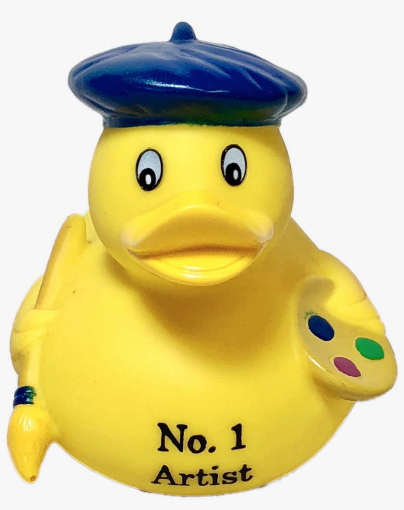 Artist Duck Ducks In The Window Ⓒ - Bath Toy, transparent png #9503037
