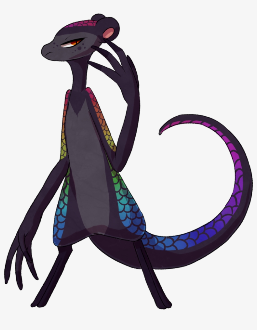 #33 Parasplicer - R - Rainbow Snake - Raffle Close - Illustration, transparent png #9503358