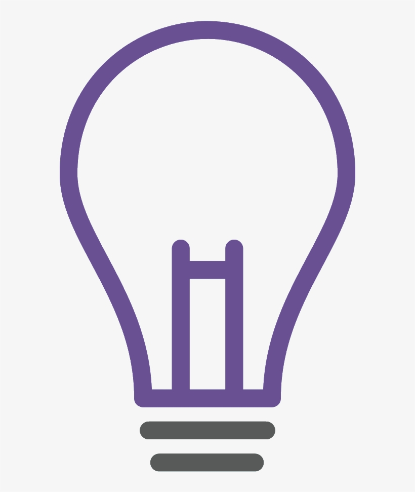 We Begin With An Inkling Of An Idea - Incandescent Light Bulb, transparent png #9503399