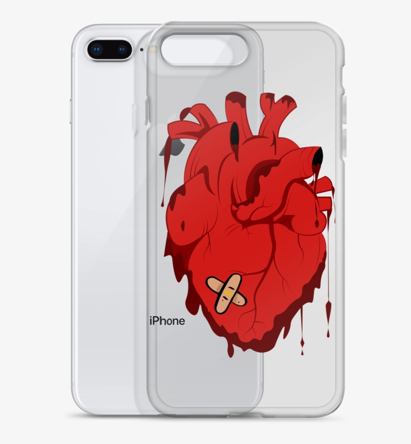 Bleeding Heart Iphone Case - Iphone, transparent png #9503549