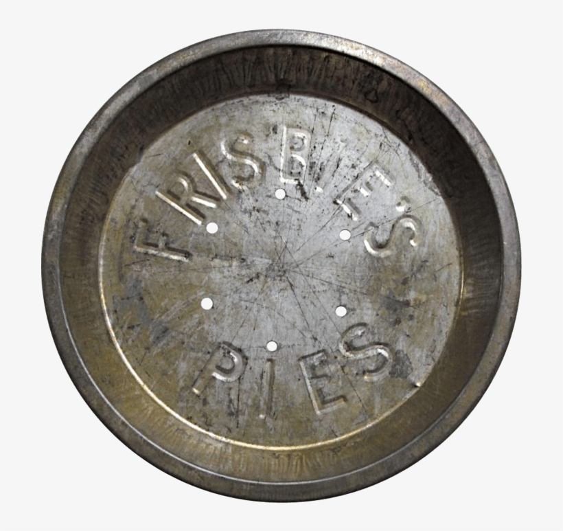 One Of The Original Pie Tins From Bridgeport's Frisbie - Frisbie Pie Tins, transparent png #9503550