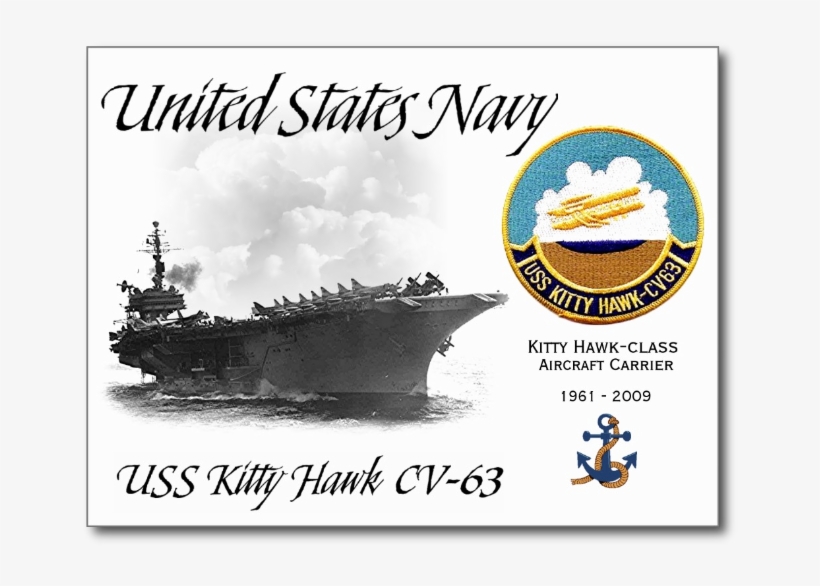 Uss Kitty Hawk Cv-63 - Panamax, transparent png #9503594