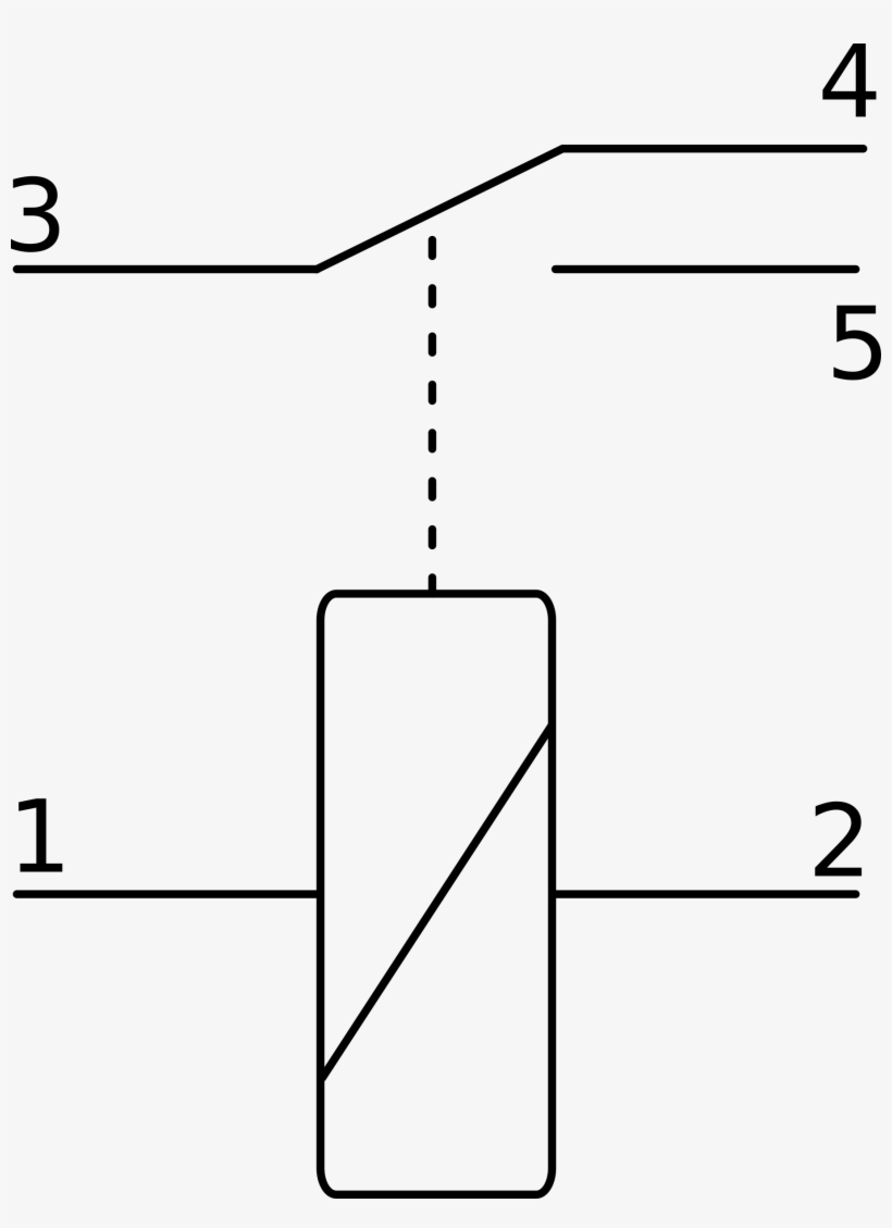 Electric Symbol Icons Png - Relay Symbol On Schematic, transparent png #9503792