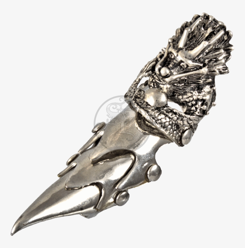 Armor Ring / Gothic Knuckle Ring - Cutting Tool, transparent png #9503911