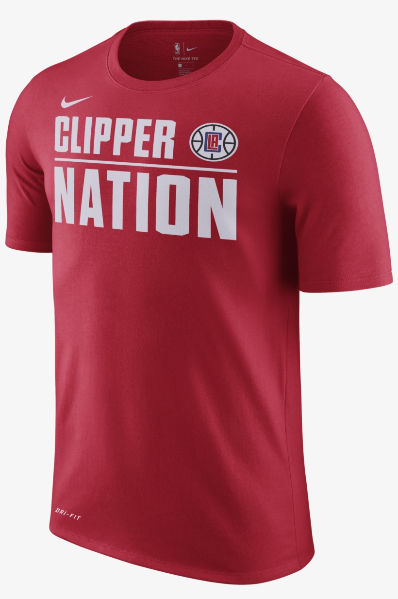 Nike Nba Los Angeles Clippers Dry Tee, transparent png #9504035