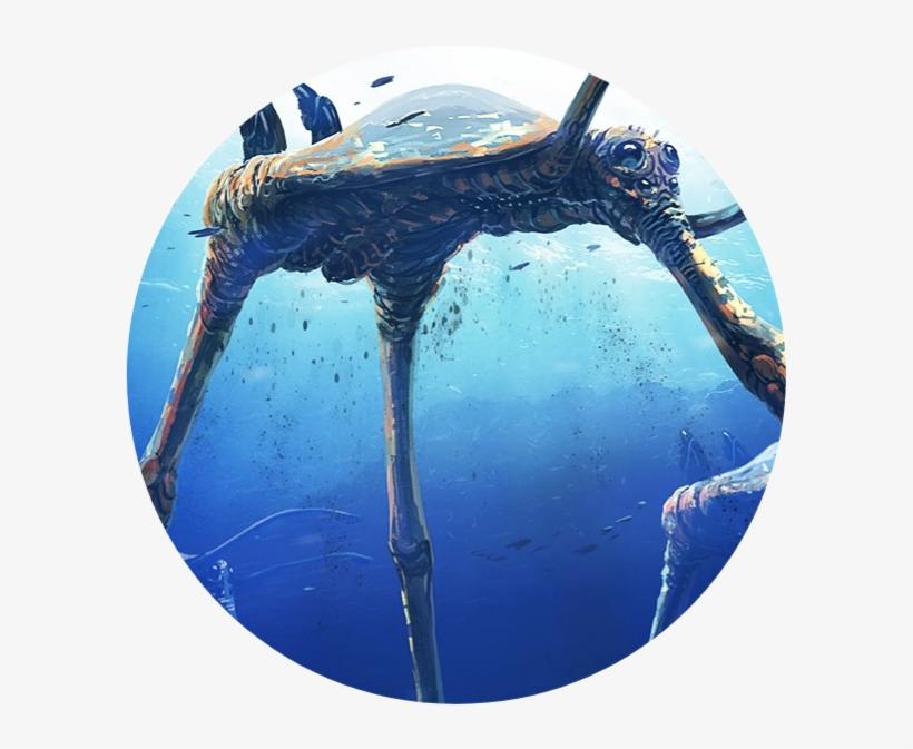 Have Some Subnautica Icons They're All Leviathans Bc - Subnautica Concept Art, transparent png #9504203