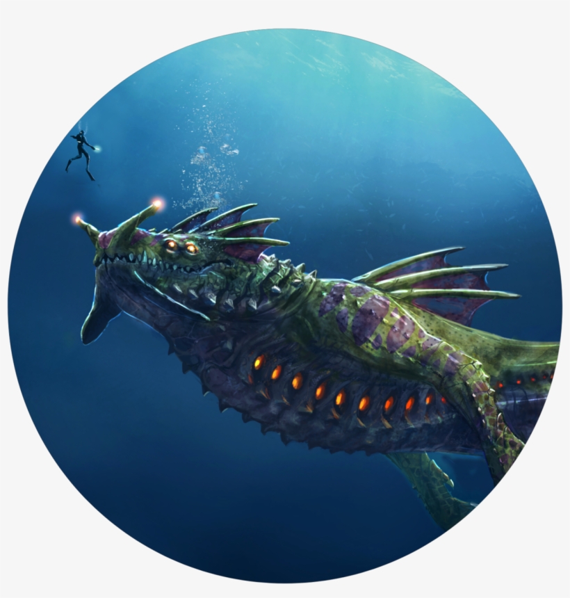 Have Some Subnautica Icons They're All Leviathans Bc - Sea Dragon Leviathan, transparent png #9504243